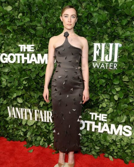 Saoirse Ronan Wore Schiaparelli Haute Couture To The 2024 Gotham Awards