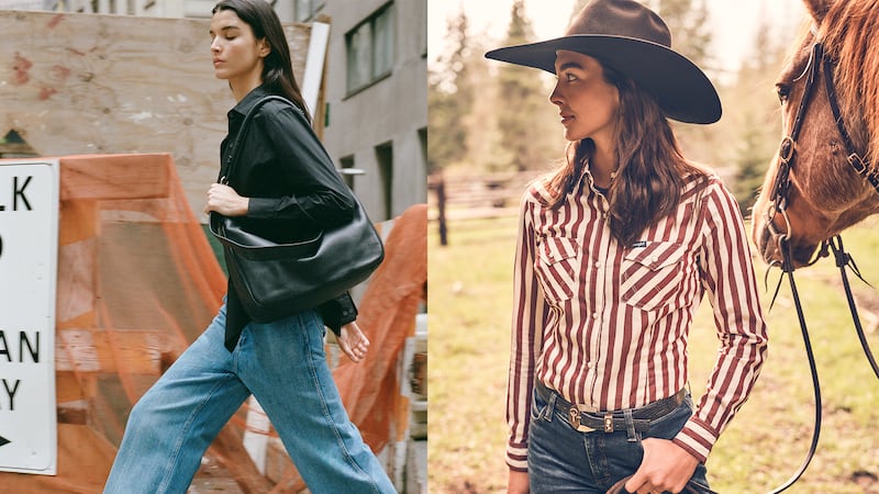 Campaigns for Wrangler's Staud Collaboration and Fall/Winter 2024 line.