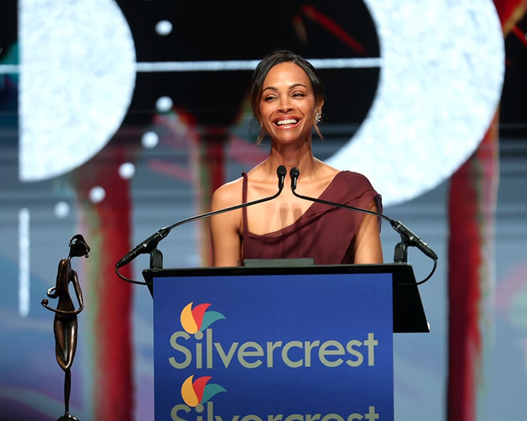 Zoe Saldana Wore Victoria Beckham To The 2025 Palm Springs International Film Awards