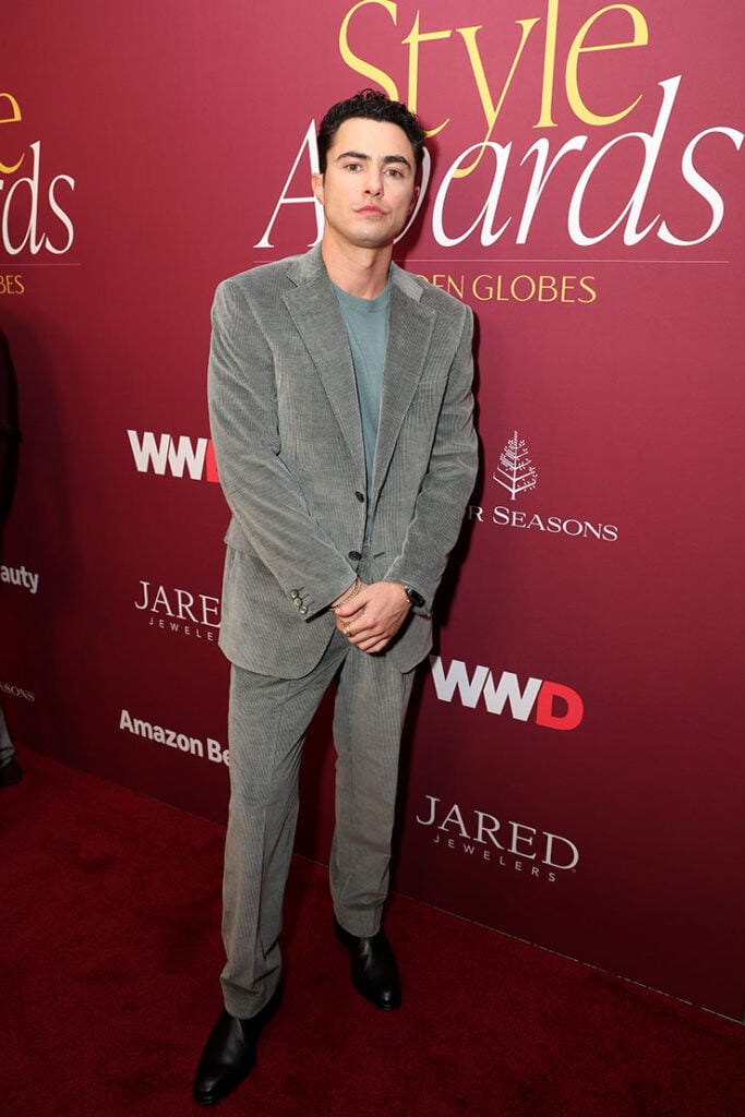 Darren Barnet attends the 2025 WWD Style Awards