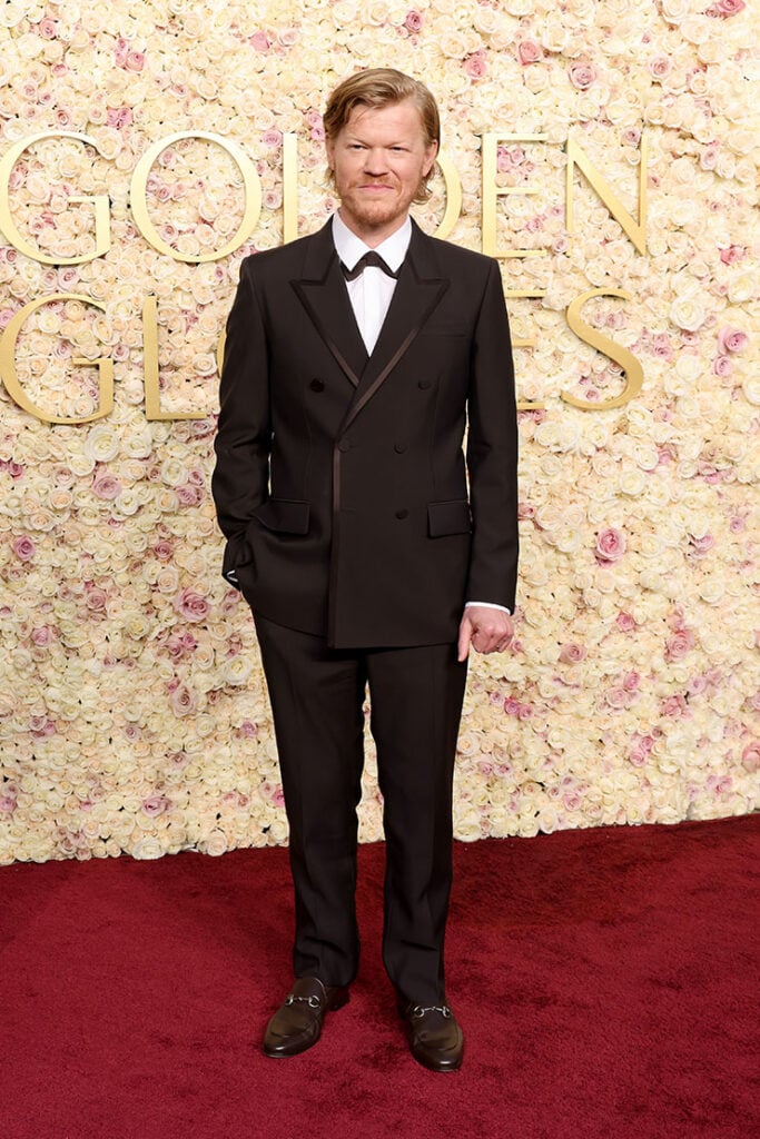 Jesse Plemons at the 2025 Golden Globe Awards 