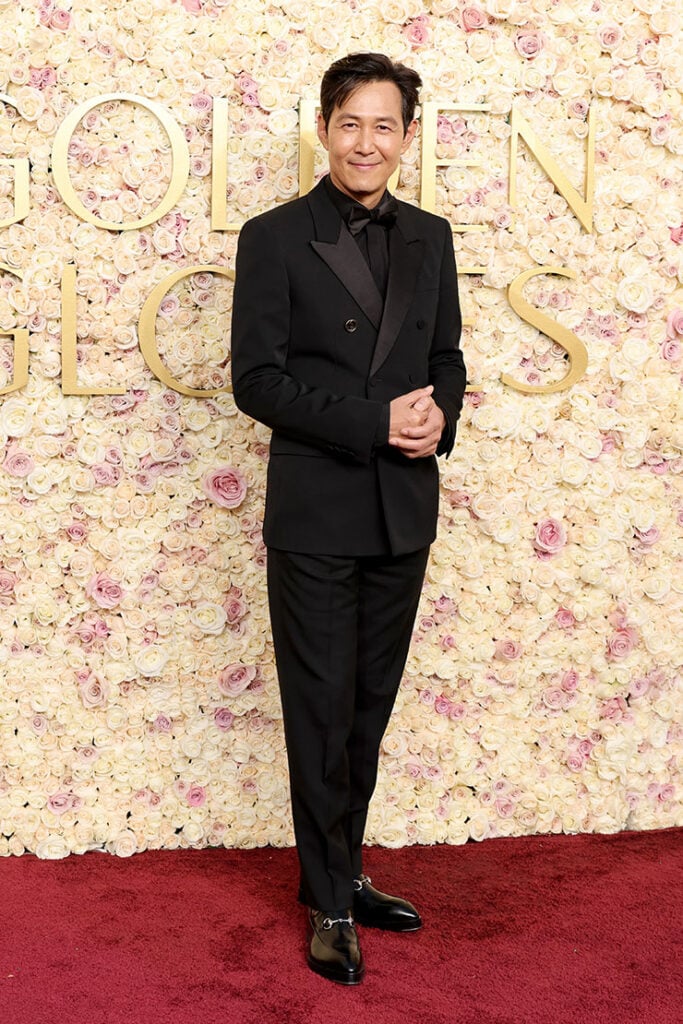 Lee Jung-jae at the 2025 Golden Globe Awards 