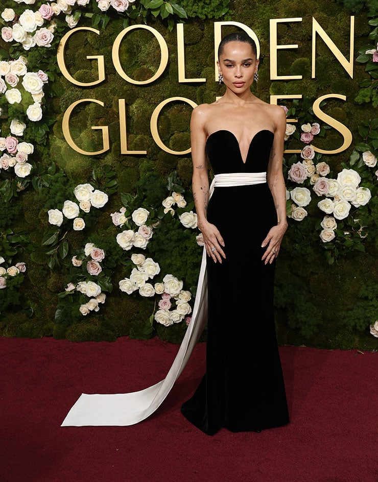 Zoë Kravitz attends the 82nd Annual Golden Globe Awards 