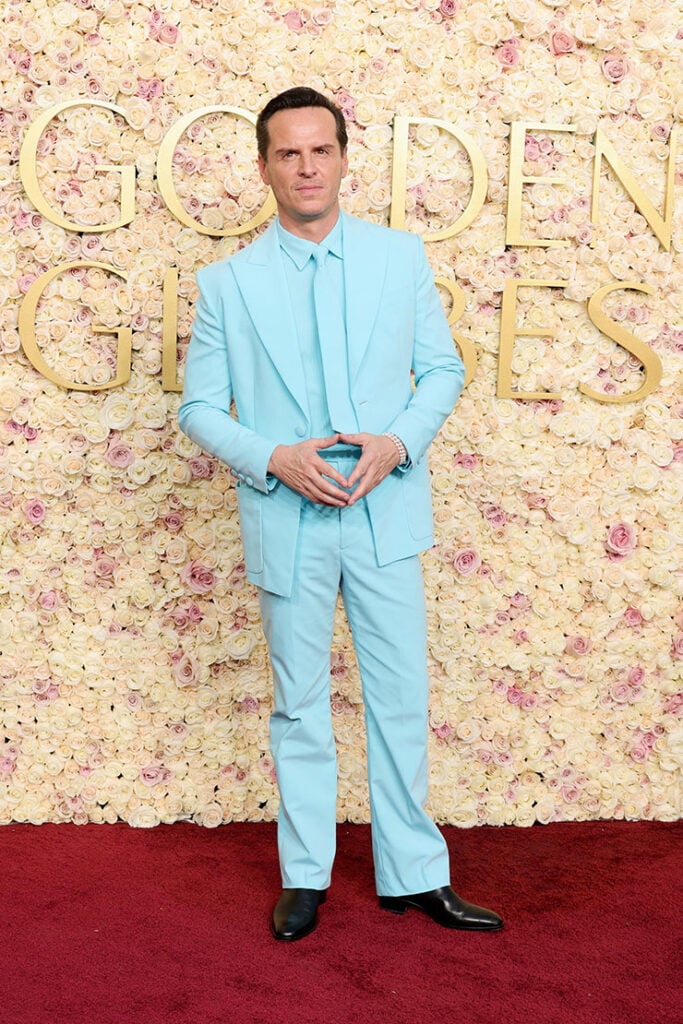 Andrew Scott at the 2025 Golden Globe Awards