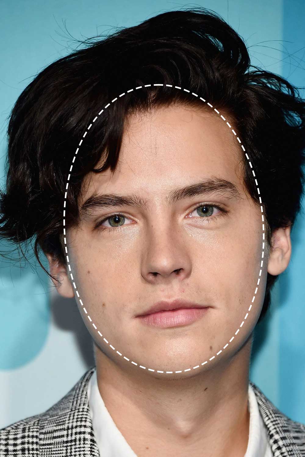 Cole Sprouse Oval Face Shape