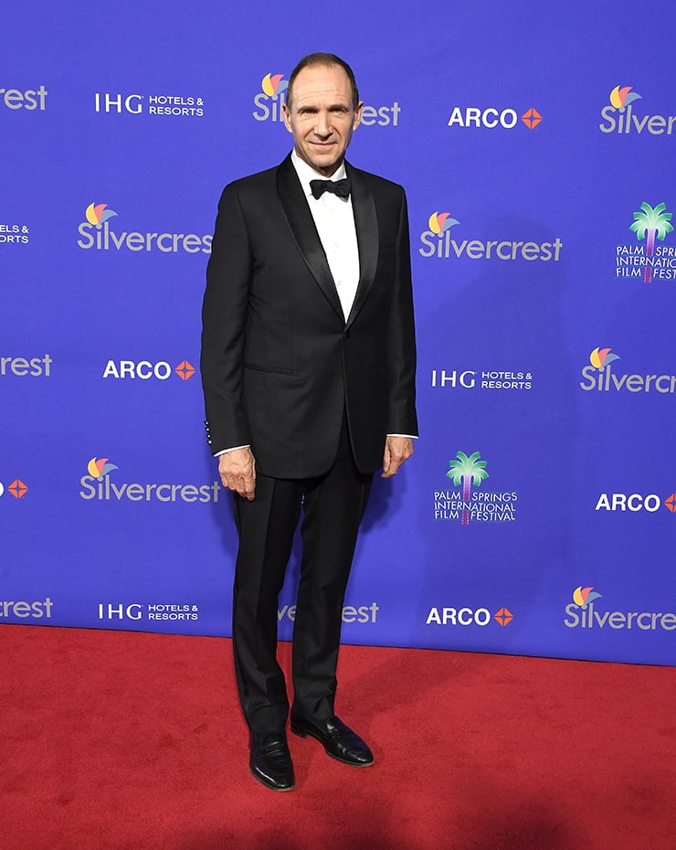 Ralph Fiennes arrives at the 36th Annual Palm Springs International Film Festival Film Awards