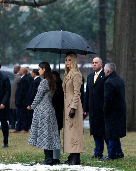 Arabella Kushner wore her mother Ivanka Trump's coat on Jan. 19, 2025