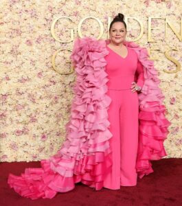 Melissa McCarthy at the 2025 Golden Globe Awards