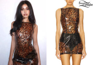 Cindy Kimberly: Leopard Mini Dress