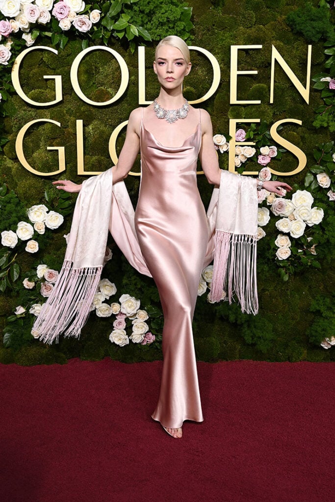 Anya Taylor-Joy during the 82nd Annual Golden Globes