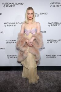 Elle Fanning Wore Valentino To The 2025 National Board Of Review Gala