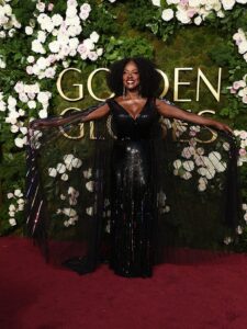 Viola Davis  at the 2025 Golden Globe Awards