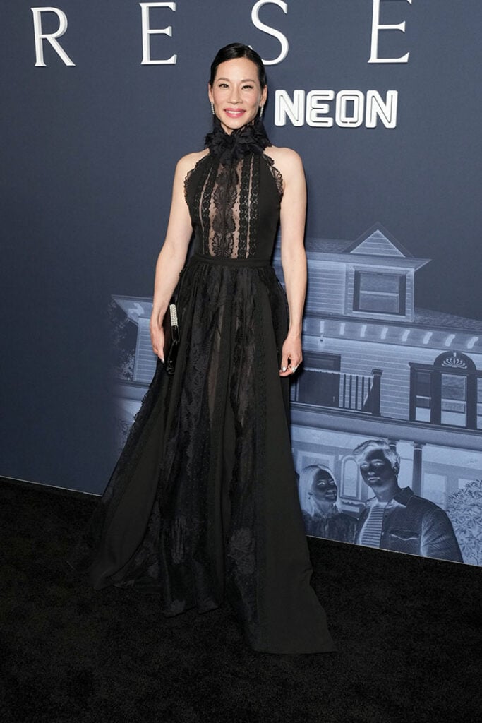 Lucy Liu's gothic romance in Zuhair Murad for Presence Premiere