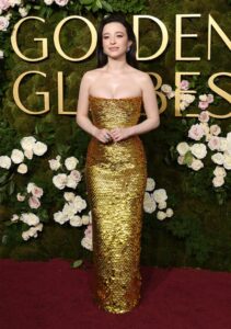 Mikey Madison Wore Bottega Veneta To The 2025 Golden Globe Awards