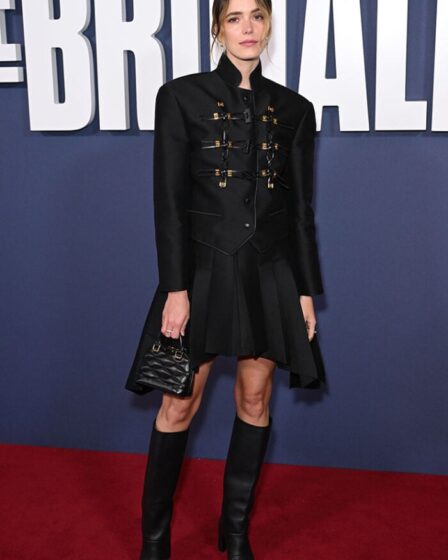 Stacy Martin Wore Louis Vuitton To ‘The Brutalist’ London Screening