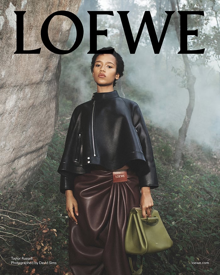 Taylor Russell & Drew Starkey for Loewe Spring 2025