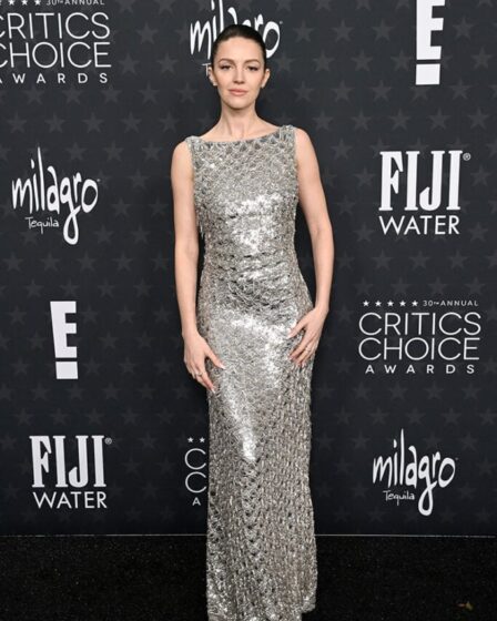 Ella Hunt in Fendi at the 2025 Critics' Choice Awards