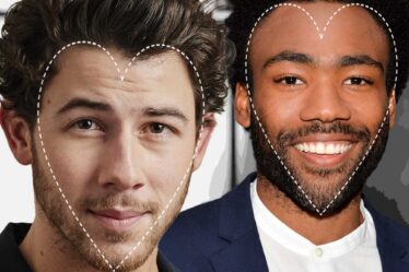 Heart Face Shape Men