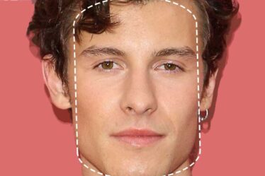 Shawn Mendes Oblong face shape