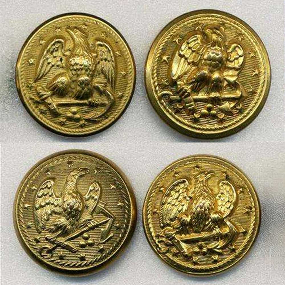 US Navy golden buttons