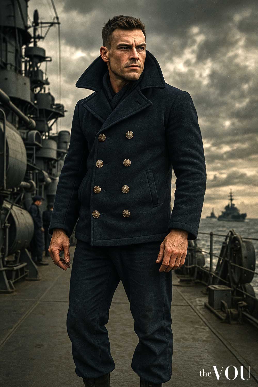 Pea coat during World War II