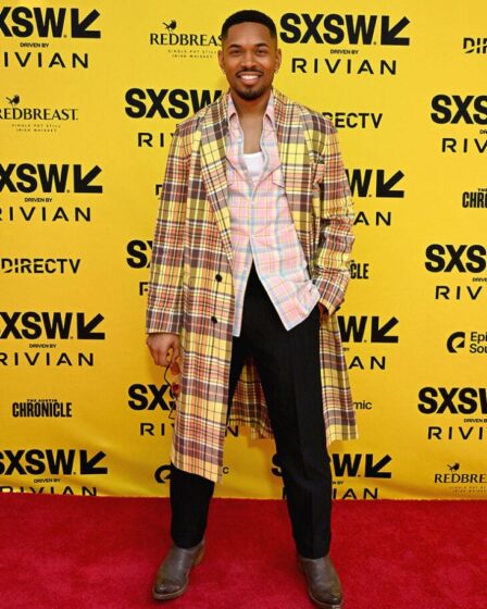 Kelvin Harrison Jr. SXSW 'O'Dessa' Premiere, Austin, Texas