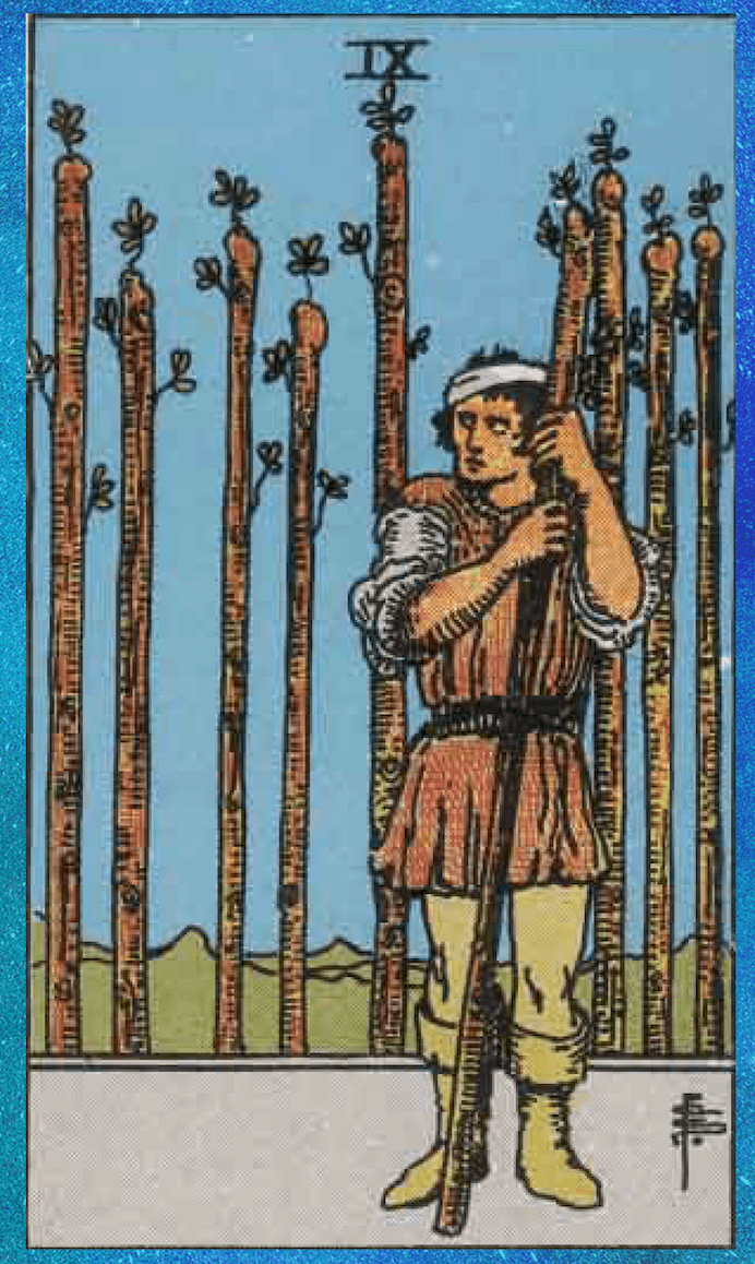 nine of wands