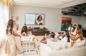 In February, Hermès Beauty held its first private event in Lagos, Nigeria, to celebrate the launch of its fragrance, Barénia.