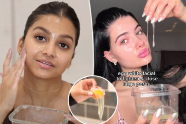 Skincare addicts are splurging on egg whites to slather on their faces